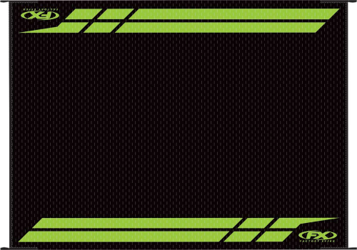 Factory Effex - Factory Effex RV Mats - Kawasaki - Green - 22-45130