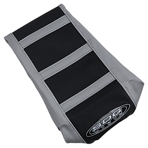 SDG - SDG 6-Rib Gripper Seat Cover - Black Cover/Gray Sides with Gray Ribs - 95945XKX
