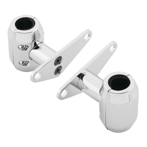 Bikers Choice - Bikers Choice Fender Tabs for Springer Forks - Chrome - M-FH-1000