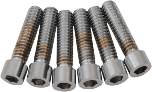 Drag Specialties - Drag Specialties Transmission Top Cover Bolt Kit - Smooth - 2401-0988