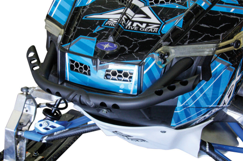 Skinz Protective Gear - Skinz Protective Gear Lightweight Front Bumper - Flat Black - BPFB200-FBK