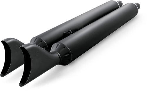 Freedom Performance - Freedom Performance True Dual Header Exhaust System with Sharktails - Black - IN00037