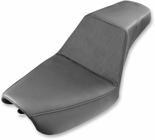 Saddlemen - Saddlemen Step-Up Gripper Seat - Smooth Black - 804-04-174