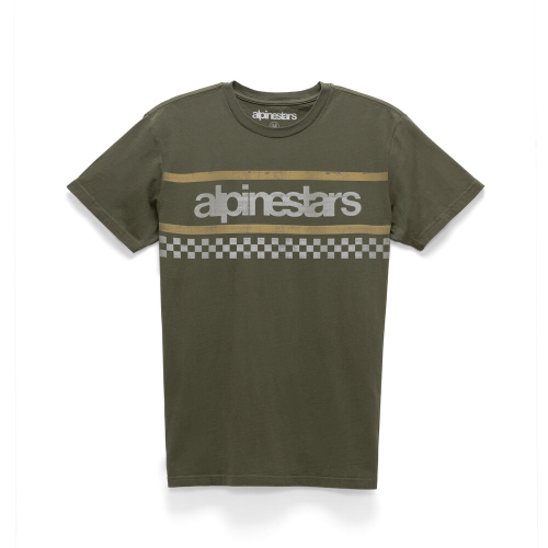 Alpinestars - Alpinestars Finish Premium T-Shirt - 1230-71506-690-L - Military - Large