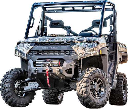Warn - Warn Front Bumper with Integrated Winch Mount - 101708