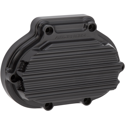 Arlen Ness - Arlen Ness 10-Gauge Transmission Side Cover - Black Anodized - 03-814