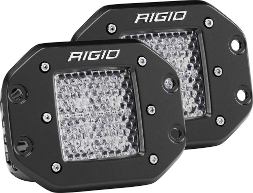 RIGID Industries - RIGID Industries D-Series Pro Pod Lights - Flush Mount - Diffused Pattern - 212513