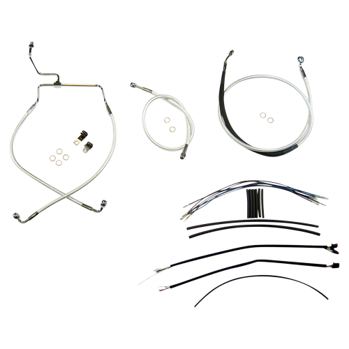 Magnum - Magnum Sterling Chromite II Handlebar Installation Kit for 15-17in. Ape - 387912