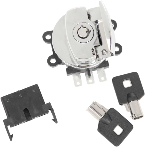 Drag Specialties - Drag Specialties Side Hinge Ignition Switch - Chrome - 2106-0224