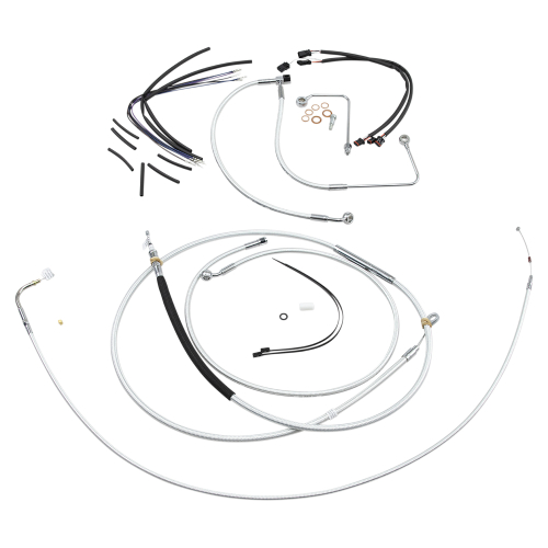 Magnum - Magnum Sterling Chromite II Handlebar Installation Kit for 15-17in. Ape - 387832