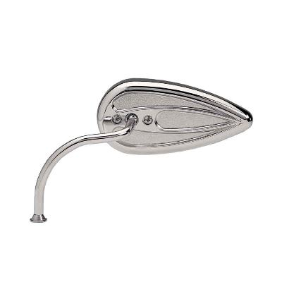 Arlen Ness - Arlen Ness Alternative Teardrop Mirror - Right - Chrome - M-1012