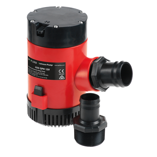 Johnson Pump - Johnson Pump Heavy Duty Bilge Pump 4000 GPH - 24V