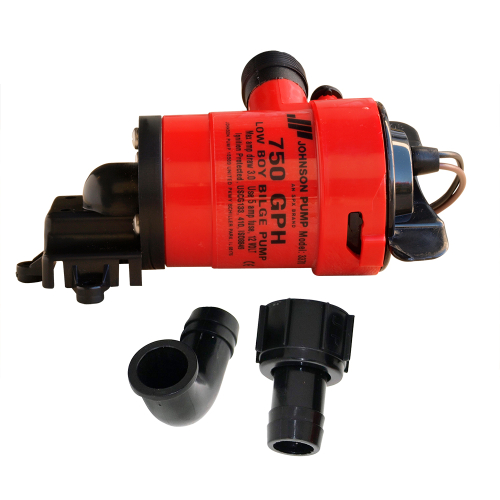 Johnson Pump - Johnson Pump Low Boy Bilge Pump - 750 GPH - 12V