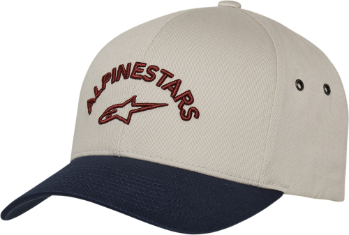 Alpinestars - Alpinestars Arced Hat - 1211810249170OS - Natural/Navy - OSFM
