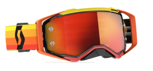 Scott USA - Scott USA Prospect Goggles - 272821-1649280 - Orange/Yellow Cali / Orange Chrome Works Lens - OSFM