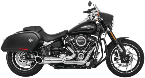 Freedom Performance - Freedom Performance 2-Into-1 Turnout Exhaust System - Chrome - HD00808