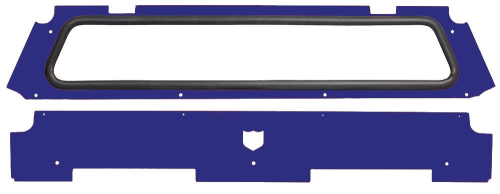 Pro Armor - Pro Armor Rear Windshield - Polaris Blue - P144W461PB