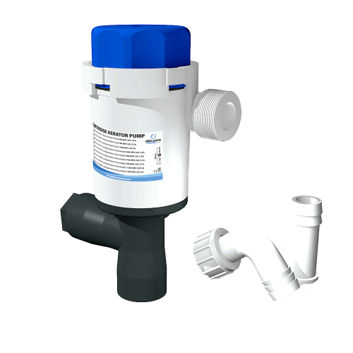 Albin Pump Marine - Albin Pump Twinport Aerator Pump - 1100 GPH - 12V