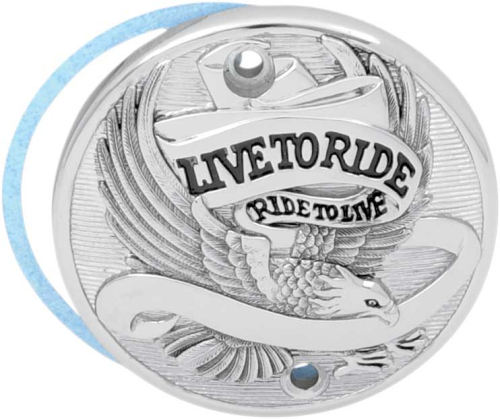 Drag Specialties - Drag Specialties Live to Ride Points Cover - Chrome - 30-0152DA