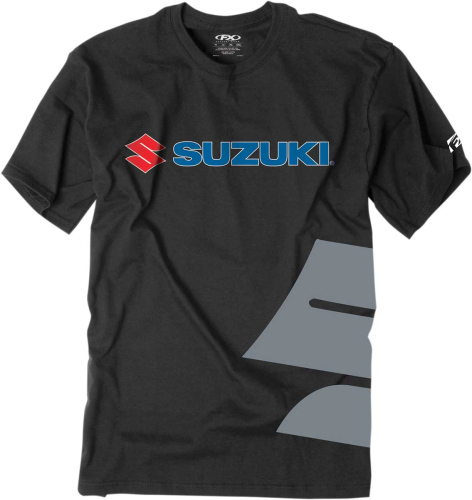 Factory Effex - Factory Effex Suzuki Big S T-Shirt - 15-88472 - Black - Large
