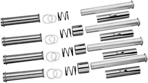Drag Specialties - Drag Specialties Chrome Pushrod Tube Kit - 74951-SC6