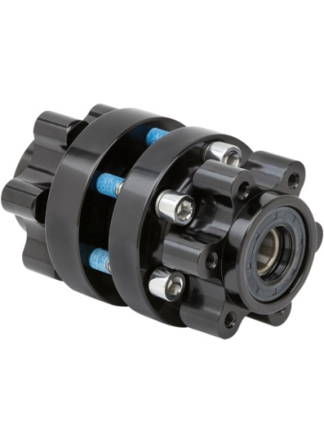 Arlen Ness - Arlen Ness Front Cartidge Hub Kit - Black - 71-642