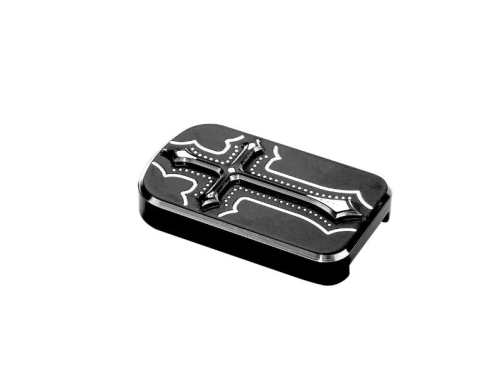 Precision Billet - Precision Billet Dark Side Billet Brake Pedal Cover - Black - DRK-360-ALL-BLK