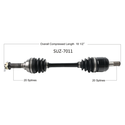 Open Trail - Open Trail OE 2.0 Front Axle - SUZ-7011