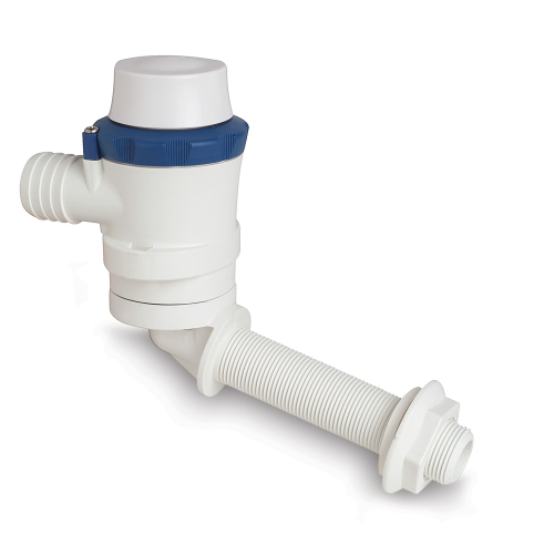 Shurflo by Pentair - Shurflo by Pentair PIRANHA&trade; Angled Port Aerator 600 Livewell Pump - 12 VDC, 600 GPH