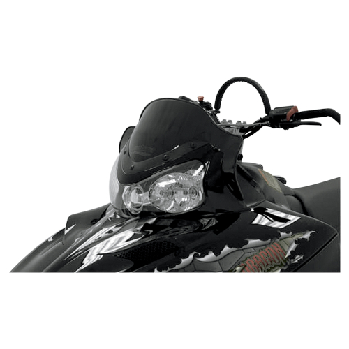 Powermadd - Powermadd Cobra Windshield - 11.5in. - Black - 10192012