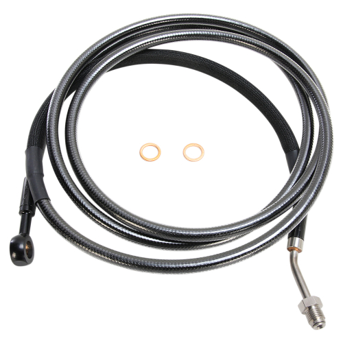 Magnum - Magnum Black Pearl Hydraulic Clutch Line - 80in. - 180 Degree Banjo Angle - 41480