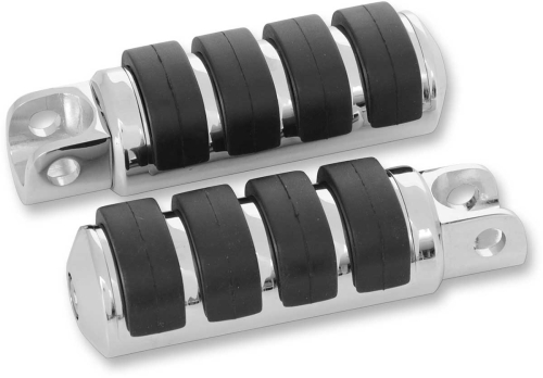 Drag Specialties - Drag Specialties Soft-Ride Large Diameter Footpeg with Large Female Mount - DS-253501