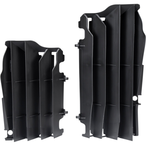 UFO Plastics - UFO Plastics Radiator Luovers - Black - AC02470