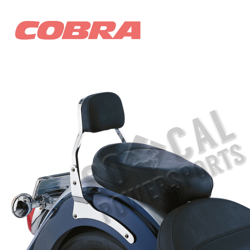 Cobra - Cobra Mini Square Sissy Bar - Chrome - 02-4618
