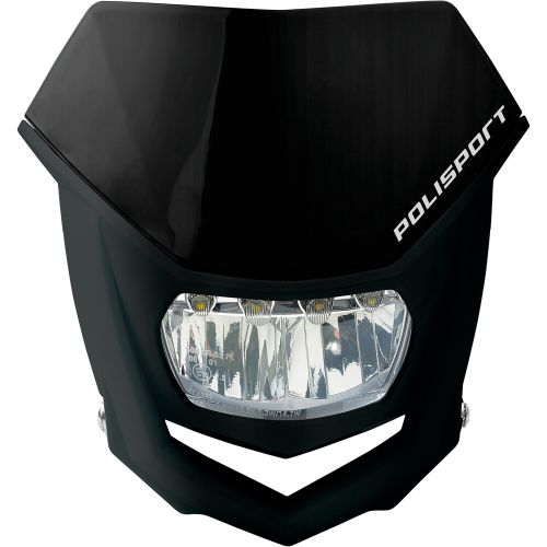 Polisport - Polisport Halo Headlight - Black/Black - 8667100011