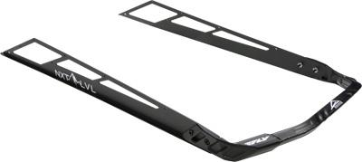 Skinz Protective Gear - Skinz Protective Gear Rear Aluminum Bumper - Flat Black - NXPRB400-FBK