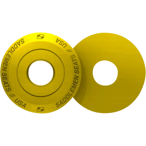 Saddlemen - Saddlemen Seat Fender Washer - Yellow - 14707YW