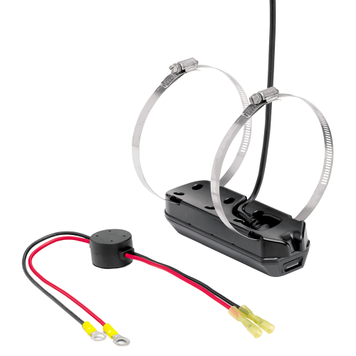 Humminbird - Humminbird XTM-9-HW-MDI-T MEGA DI+ Dual Spectrum CHIRP Trolling Motor Transducer w/Temp f/HELIX&reg; MEGA DI