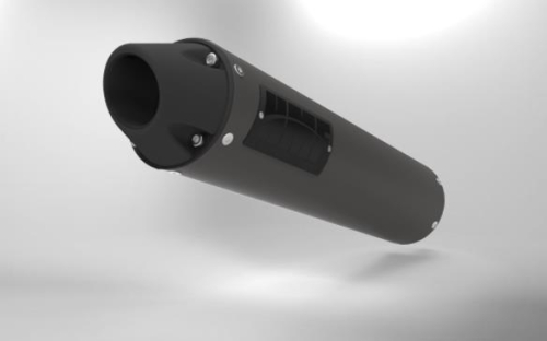 HMF Engineering - HMF Engineering Performance Series Slip-On - Black - 014373606183