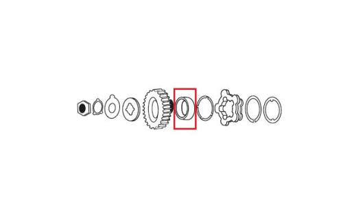 Jims - Jims 1st and Reverse Gear Countershaft Bushing - 35789-36