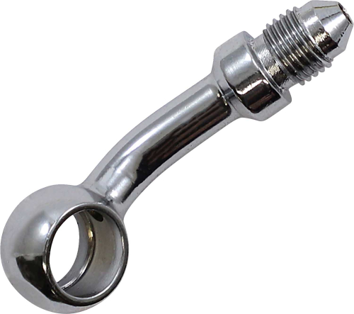 Goodridge - Goodridge Universal 35deg. Banjo Fitting - 7/16in. - Chrome - P593-03-04CH