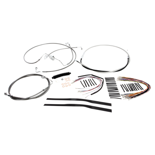 Magnum - Magnum Stainless Steel XR Handlebar Installation Kit for 12-14in. Ape - 589311