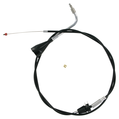 Barnett - Barnett Black Vinyl Idle-Cruise Cable (+6in.) - 101-30-41004-06