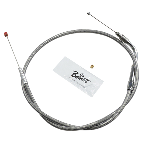 Barnett - Barnett Stainless Clear-Coated Throttle Cable - 400-96SC-DS