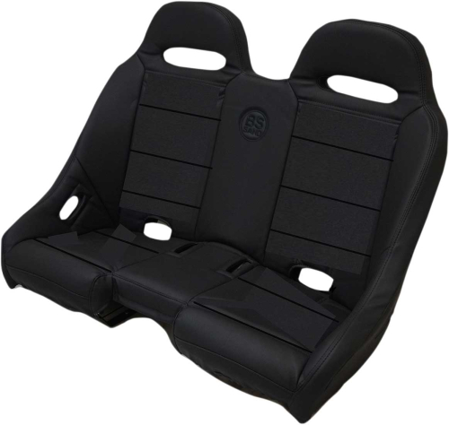 BS Sand - BS Sand Extreme Front/Rear Bench Seat - Straight - Black - EXBEBKSTR