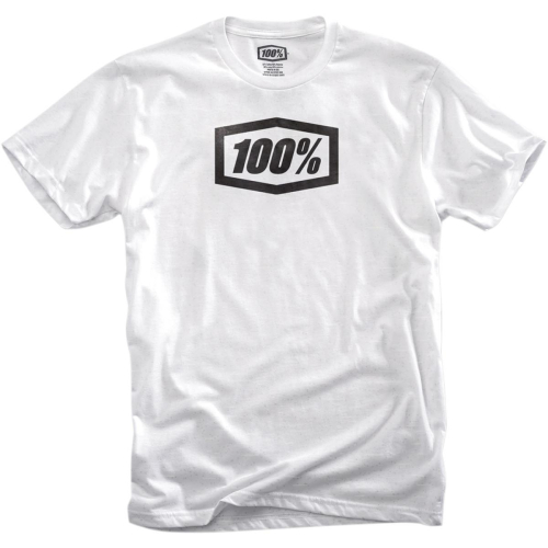 100% - 100% Essential T-Shirt - 32016-100-10 - White - Small