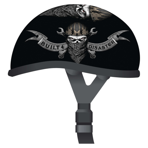 Skid Lid Helmets - Skid Lid Helmets Built For Disaster Helmet - 646763 - Black - X-Large
