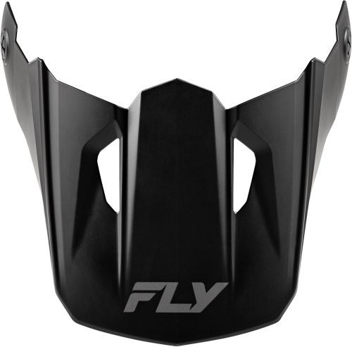 Fly Racing - Fly Racing Visor for Kinetic Solid Youth Helmet - Matte Black - YS - YL - 73-8677