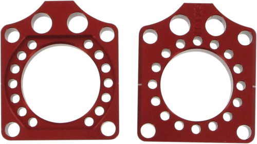 Pro Circuit - Pro Circuit Billet Axle Block - Red - HAB09