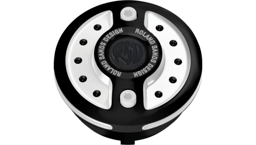 RSD - RSD Billet Aluminum Gas Caps - Radial - Contrast Cut - 0210-2060-BM